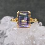 レインボーフローライトリングレイン...