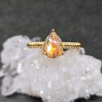 サンストーンリングサンストーン指輪...