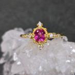 ルビー　リング　ルビー　指輪　ゴールド　キラキラ