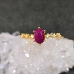 ルビー　リング　ルビー　指輪　ゴールド　キラキラ