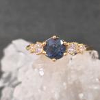 インディゴブルーカイヤナイトリング...