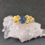 インディゴブルーカイヤナイトリング...