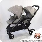 【お得っ!厳選中古】二人乗りベビーカー 中古 Joie エヴァライト デュオ 1カ月から3歳(前席は6カ月から3歳)【C.一般中古】【中古】