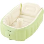 リッチェル ふかふかベビーバスプラス グリーン 1個 (x 1)