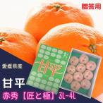 ショッピング甘平 みかん 甘平 【赤秀】 3L〜4L【匠と極】（8個〜10個）約3kg　 JAえひめ　　ギフト　贈答用　誕生日　御祝　御礼　フルーツ　果物　高級　送料無料