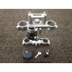 D Tracker перевернутый верхняя скоба (top bridge) вынос руля ^T992! главный ключ комплект LX250E Kawasaki [ LX250DE ] D-TRACKER кабина машина анимация иметь 