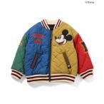 ショッピングキャラクター ディズニーキャラクター/ワッペンキルティングジャケット　子供服　男の子　女の子