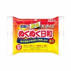 ホッカイロ ぬくぬく日和 貼る ミニ 10個入