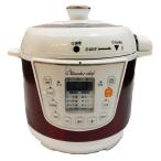 ワンダーシェフ 家庭用マイコン電気圧力鍋 3L 【浜田陽子クッキングブック付き】 OEDC30-R1 310163