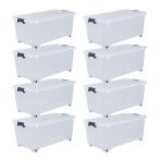 JEJa stage (JEJ Astage) место хранения box одежда место хранения koromo глубокий type глубина 74cm модель прозрачный крышка *koro имеется сделано в Японии шкаф вдавлено inserting 