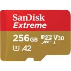 �y �T���f�B�X�N ���K�i �z SanDisk microSD �J�[�h Extreme SDSQXAV-256G-GH3MA �ȈՃf�U�C���p�b�P�[�W