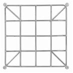 to Rene TORUNE кастрюля . steel квадратное NBS-114