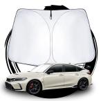 ruiya 2022 новая модель Honda Civic type r fl5 специальный затеняющий экран, шторки от солнца переднее стекло для зонт автомобильный затеняющий экран, шторки от солнца UV cut навес машина средний 