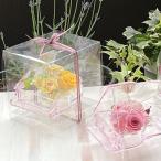 【母の日】早割価格 プリザーブドフラワー ケース付きカーネーション ピンクアクリルピアノ 発表会 結婚祝い 誕生日祝い 出産祝い 新築祝い 退職祝い