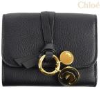 Chloe クロエ ALPHABET 三つ折り財布/ブラック/ CHC17AP945 H9Q 001