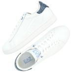 ショッピングアルマーニ EA7 EMPORIO ARMANI イーエーセブン エンポリオ・アルマーニ CLASSIC CC SNEAKERS/ビッグイーグル エンボス加工 レザースニーカー/7X000331 AF10848 MZ576