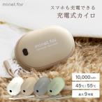 ショッピングカイロ 【2個 / 1個】 充電式カイロ 電気カイロ 大容量 10000mAh モバイルバッテリー 機能付 長時間 使える ハンドウォーマー 両面急速発熱 温度調節 おしゃれ 速暖