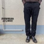 FREEWHEELERS / freewheelers / "CHOPPER BUILDER" WORK TROUSERS / YARN-DYED RUDE BLACK / MOTOR PSYCLONE GARAGE SERIES / UNION SPECIAL OVERALLS