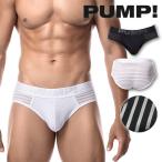 ブリーフ メンズ ローライズブリーフ PUMP UNDERWEAR WHISPER BRIEF パンプ スポーツ 吸汗速乾 パンツ 下着 男性 ブランド セクシー
