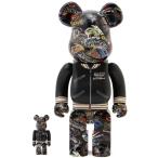 AVIREX BE@RBRICK アヴィレックス ベアブリック コラボ テディベア インテリア 飾り 雑貨 おしゃれ BE@RBRICK AVIREX 50th VARSITY 100％ & 400％