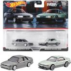 2月24日発売 予約商品 ホットウィール Hot Wheelsプレミアム 2パック '91 日産セントラ SE-R 日産 シルビア (S13) ミニカー HYF04