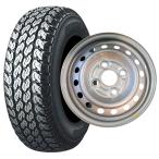 12インチ 4本セット 夏タイヤ＆スズキ純正スチールホイール ダンロップ(DUNLOP) TG4 145R12 6PR