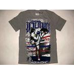  новый товар бокс рубашка серый MUAY кикбоксинг /me Thai / внутренний / день рождения / футболка / тренировка / диета 