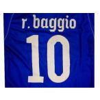 大人用 A015 イタリア R.BAGGIO*10 ロベルトバッジョ  青 16 ゲームシャツ パンツ付 ユニフォーム