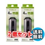 ショッピングぽっきり 【1000円 ぽっきり ポッキリ 】2個セット USBメモリー 4GB フラッシュメモリー 送料無料 ゆうパケット発送 代引不可  Lazos USBメモリ 4GB USB2.0対応 L-US4