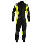 SPARCO Sparco FUTURA R579 костюм для гонок черный × желтый FIA8856-2018 легализация (001155NRGF) FULL EFFICIENCY SUIT