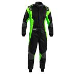 SPARCO Sparco FUTURA R579 костюм для гонок черный × зеленый FIA8856-2018 легализация (001155NRVF) FULL EFFICIENCY SUIT