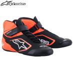  Alpine Stars рейсинг обувь TECH1-K v2 черный × orange × белый карт * пробег . для (2712022-1142)