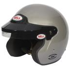 BELL RACING MAG HANS TITANIUMT SILVER METALLIC FIA 8859-2024 グラスファイバー コンポジット シェル オープンフェイス ヘルメット (1435A8X) MY2025