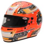 BELL RACING RS7-K STAMINA ORANGE FIA8878-2024 SNELL-K2020 レーシングカート用 コンポジット ヘルメット プリペイントモデル (1310C9X) MY2025