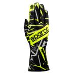 SPARCO Sparco K-ROOKIE GLOVE черный × желтый перчатка для гонок карт * пробег . для (BKG0001B0K08) MY2025