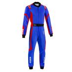 SPARCO Sparco THUNDER ADVANCED костюм для гонок голубой × красный FIA8877-2022 легализация карт гонки специальный (BKS0010B0B22) MY2025