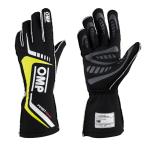 OMP FIRST-EVO GLOVE MY2020 蛍光イエロー(NGI) レーシンググローブ FIA公認8856-2018 Fluo yellow