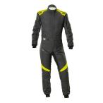 OMP FIRST EVO SUIT антрацит × желтый (184) MY2025 костюм для гонок FIA8856-2018 легализация модель (IA0-1874-A01-184)