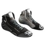OMP TECNICA SHOES черный × антрацит (077) MY2025 рейсинг обувь FIA легализация 8856-2018 (IC0-0836-A01-077)