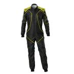 OMP KS-3X ART SUIT черный × желтый (178) MY2025 костюм для гонок карт для FIA8877-2022 легализация (KA0-1733-178)