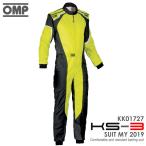  ограниченное количество :OMP KS-3 SUIT ADULT желтый × Black Racing костюм CIK-FIA LEVEL-2 легализация карт * пробег . для (KK01727178)