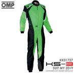  ограниченное количество :OMP KS-3 SUIT ADULT зеленый × Black Racing костюм CIK-FIA LEVEL-2 легализация карт * пробег . для (KK01727274)
