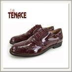 La Tenace(ラテナーチェ)エナメルレザーオックスフォードシューズ[BORDO/ボルドー/赤紫][革靴/紐靴/レースアップ][おじ靴/マニッシュ][レディース]