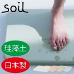 珪藻土バスマット バスマット 人気 大判 おしゃれ soil BATH MAT バスマット