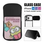 ショッピングミニオン スマホケース iPhone14 ケース iPhone13 ケース iPhone12 ケース シリーズ 怪盗グルー ミニオンズ ハイブリッドガラスケース ミニオン