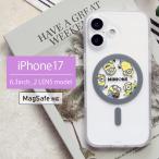 iPhone17 ケース 怪盗グルー ミニオンズ MagSafe対応 IIIIfit プランプフレーム クリア ハイブリッド アイフォン17 mini-530a
