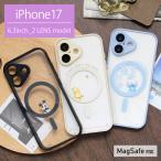 iPhone17 ケース ディズニーキャラクター MagSafe対応 IIIIfit プランプフレーム クリア ハイブリッド アイフォン17 dng-299