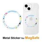  metal стикер MagSafe соответствует Sanrio наклейка metal plate кружка safe iPhone15 iPhone14 iPhone13 iPhone12 iPhone 15 герой 
