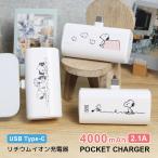  мобильный аккумулятор легкий Peanuts 4000mAh USB Type-C зарядное устройство 5V 2.1A прямой .. маленький размер sngg-166