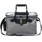  рыбалка ведро рыбалка инструмент baccan складной ведро крышка имеется коробка для рыболовной снасти уличный наружный место хранения ( серый, 50cm)